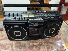 Marantz CRS-4800 SUPERSCOPE Boombox Double Cassette Deck AM/FM Radio Rare