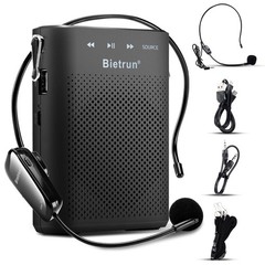 Voice Amplifier for Teachers with Bluetooth, Portable Rechargeable Wireless V…
