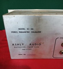 Ashly SC-66A SC-66 A Stereo 4-Band Parametric EQ Equalizer – Vintage
