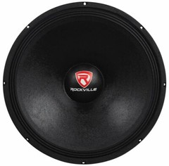 Rockville RVP18W4 1200 Watt 18″ Raw Replacement DJ PA Subwoofer 4 Ohm Sub Woofer
