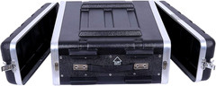 Stackable 3U Rack Case, Standard 19.25� Depth, Polyethylene Hard-Shell Construct