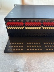 Audio Accessories Audio-Line 48 Point Audio Patch Bay PatchBay 2 x 24 NEW