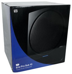 (2) Presonus Eris Pro 8 Powered 8″ Studio Monitors+Stands+Pads+10″ Subwoofer