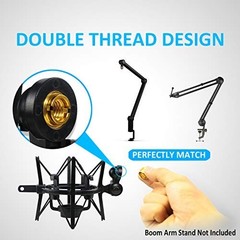 Shock Mount with Pop Filter & Windscreen for Bluebird SL Microphone – Vibration