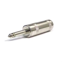 10pc 1/4″ (6.35mm) Mono TS Phone Plug Guitar Cable Male Connector Large Cap