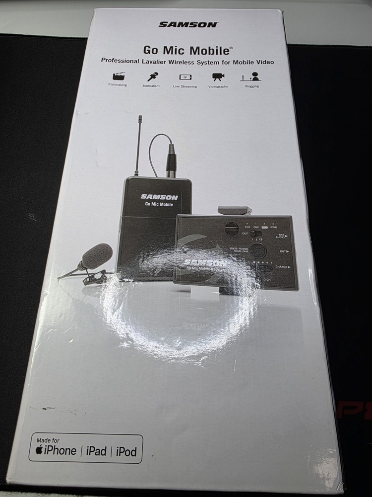 Samson Go Mic Mobile Professional Omnidirectional Lavaliere Wireless System