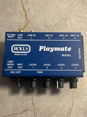 ROLLS PLAYMATE MX56S MIXER USA MADE (4 Levels) For DESKTOP Works