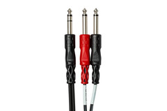 STP-203 Insert Cable 1/4 Inches TRS to Dual 1/4 Inches TS – 9 Feet