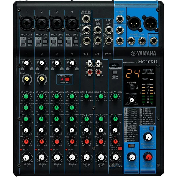 Yamaha MG10X CV 10 Channel Effect Stereo Mixer BRAND NEW IN BOX