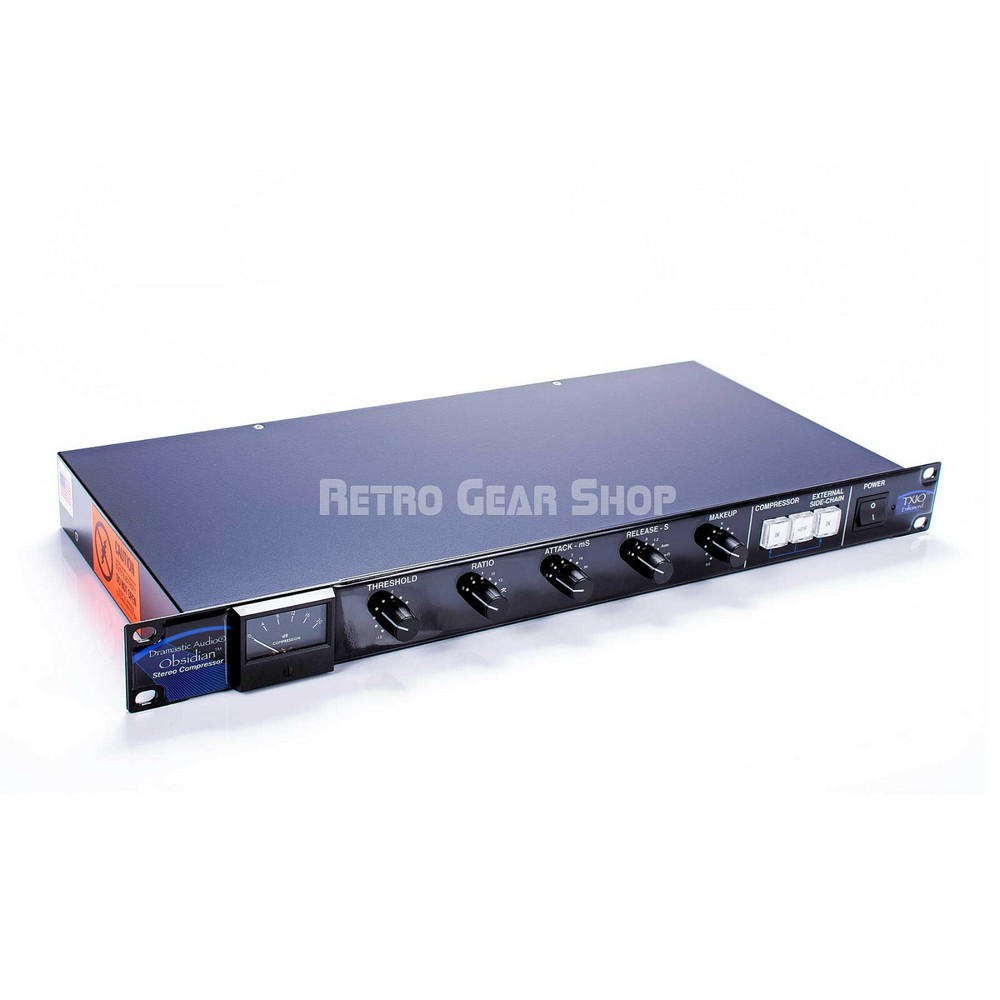 Dramastic Audio Obsidian TXIO Stereo Bus Compressor 19″