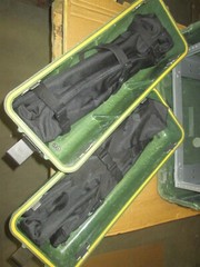 Rackmount 04U x24 Slide Out General Dynamics Composite Shock Mount Rack Case