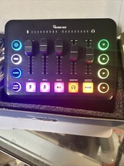 Hayner Seek H1 Black Podcast Equipment DJ Audio Mixer For Live Streaming