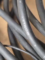 20′ Foot Morley Instrument Cable From The 1970s Vintage w/ Grounding 70s