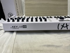 Arturia KeyLab Essential 49 Keyboard Controller USB White