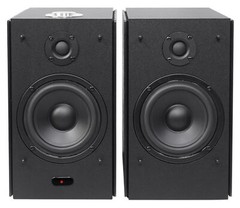 (2) Rockville HD5B 5″ Powered Studio Monitor Bluetooth Bookshelf Speakers-Black