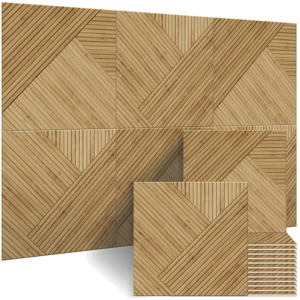 Peel and Stick Acoustic Panels – 23.6″ x 23.6″