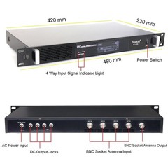 Antenna Combiner for UHF Wireless In-Ear Monitor System,IEM RF Signal Combiner