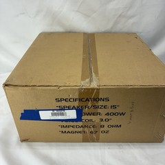MCM Woofer Model 55-2953 15 inch 8Ohm 400 Watts