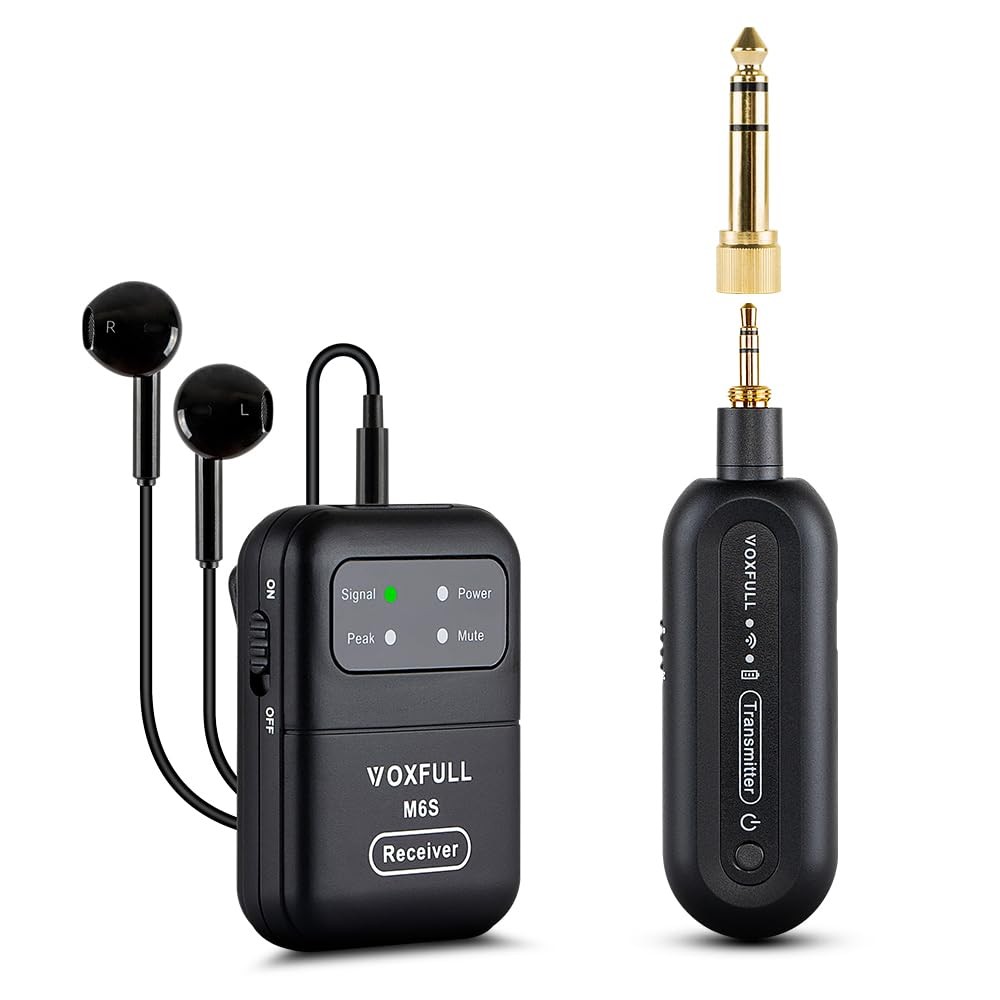 Stereo Wireless in Ear Monitor System 2.4G Wireless IEM System with Transmitt…