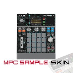 Akai MPC Sample Skin / Purple Grid