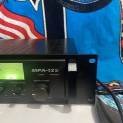 Optimus MPA-125 PA Amplifier 100 Watts Rackmount Tested Working Great