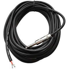 Seismic Audio 2 Pack 50ft Raw Wire to 1/4″ TS Speaker Cable QRW50Pair