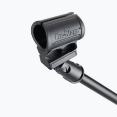 Mic Stand with Flexible Gooseneck + Shock-Mount Wireless Microphone Clip