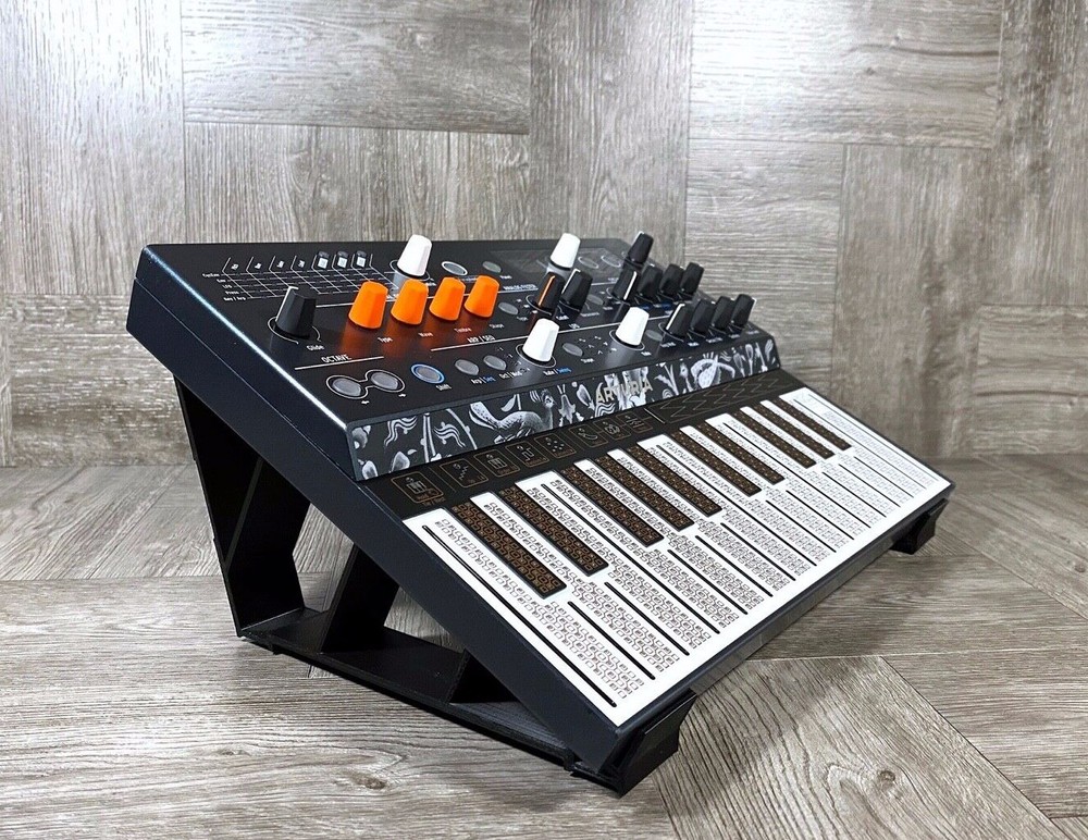 25º Angle Stand for Arturia MicroFREAK Synthesizer – Color BLACK – US Seller