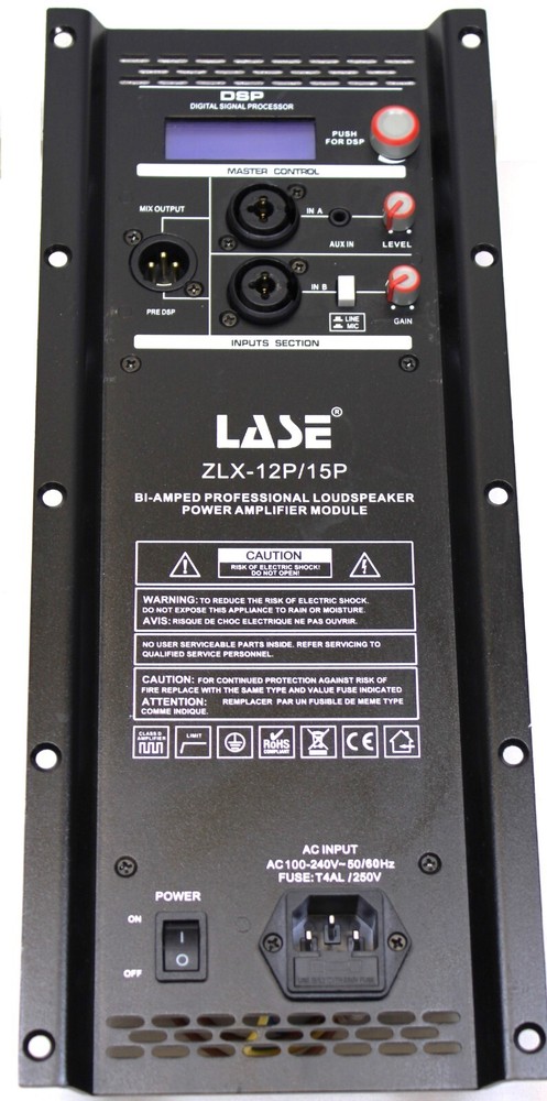 Replacement Amplifier Module Electro Voice EV ZLX112P/115P Power Speaker w/ DSP
