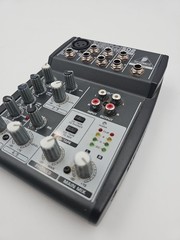 Behringer 502 Premium 2-Bus Mixer with Xenyx Mic Preamp and British EQ