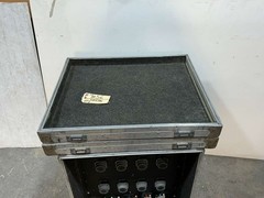 Unbranded Portable Power Distro Rack w/ 3 Ph Cam-Lock & Breakers #7056 (One)THS