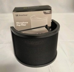 Knoxgear Microphone Mic Pop Filter Large