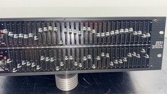 dbx 2231 Dual 31-Band Graphic Equalizer Limiter Rack Mount XLR 2U Tested