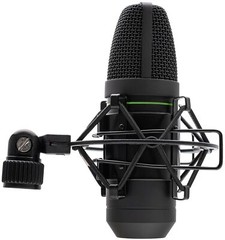 Mackie EM-91C Recording Studio Condenser Microphone Mic+Audio Technica Boom Arm