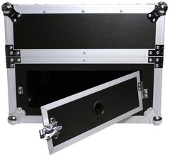 Pro X T-4MRSS Signature Series 4U+10U Space Slant Combo DJ ATA Rack Flight Case