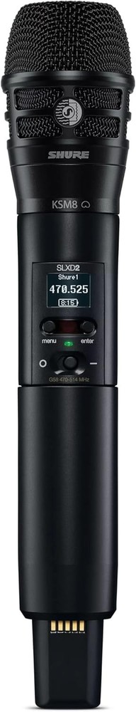 Shure SLXD2/K8B Wireless Handheld Microphone Transmitter G58 Band Authentic NEW