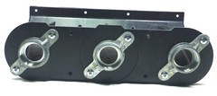 LASE 13″ x 5″ Triple 1 3/8″ Screw -On Drivers Line Array Compression Horn
