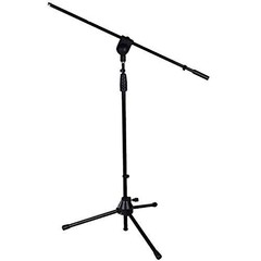 LyxPro Foldable Tripod Mic Stand w/ Fixed Boom