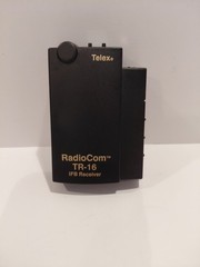 Telex RadioCom TR-16 IFB 16-Channel Wireless Receiver for Talent W/ RTV-04 Ear