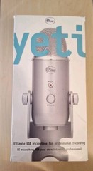 Blue Yeti Ultimate USB Microphone Cool Grey For Professional Recording,“Open Box