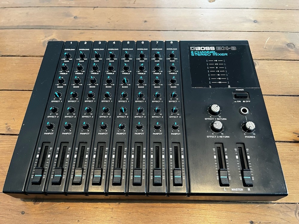 Boss Bx-8 Mixer Very Good Original PSU 120V