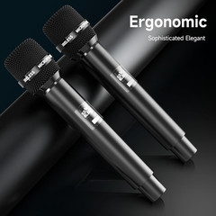 Wireless Microphone 200FT Range, 40H Rechargeable, Plug & Play, Ergonomic
