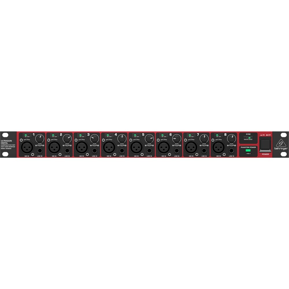 Behringer ADA8200 Ultragain Digital Microphone Preamp