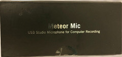 Samson Meteor Mic USB Studio Microphone Titanium Black Model SAMTR Brand NEW