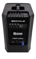 (2) Rockville TITAN MIX12A 12″ Powered PA Array Speakers/Subs w/Wireless Linking