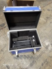 Flight Road Case Protective Padded Equipment Storage Box with Lock and Wheels