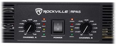 Rockville RPA5 2-Channel Power Amplifier, 200W RMS @ 4 Ohm, 1000W Peak,…