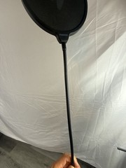 Maono Adjustable Microphone Pop Filter with Flexible Gooseneck and Desk Mount Cl