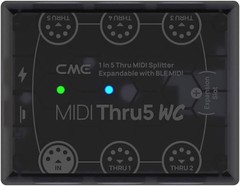 High-Precision MIDI Hub with USB-C Power – Lightweight for On-the-Go Musicians