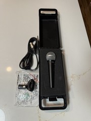 Rockville RMC-XLR High Performance Hand Held Dynamic Vocal Microphone With Case